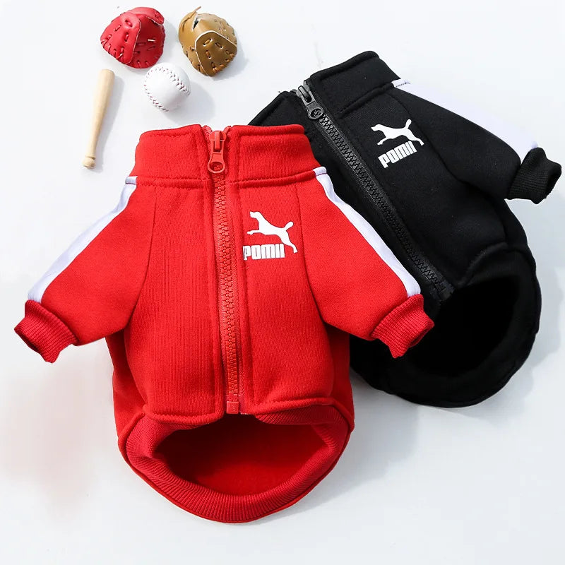 Manufacturer Customizes Pet Clothes for Warm Sweatshirts with Letters for Dogs and Cats, Small, Medium and Large Dog Supplies