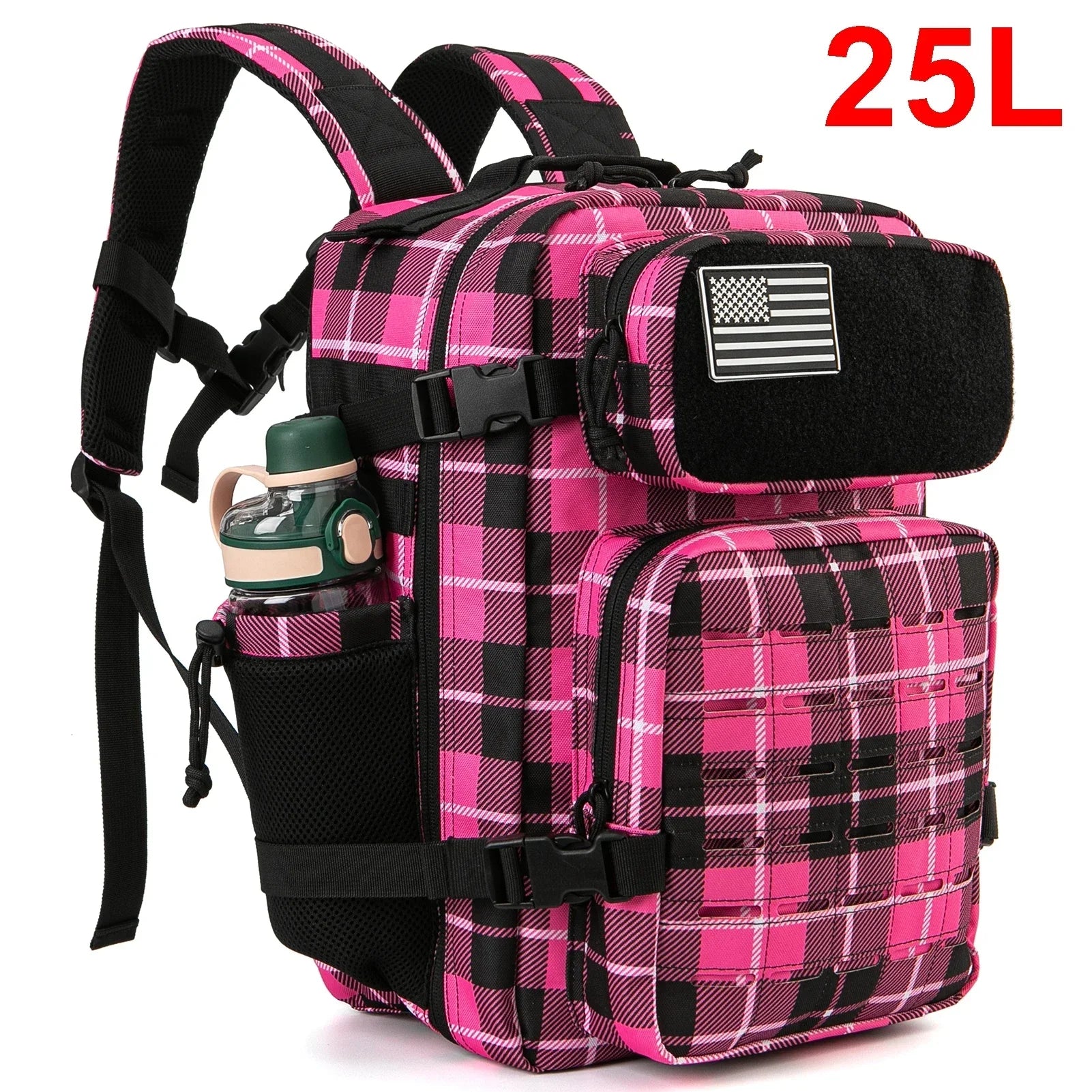 Tactical Backpacks , Outdoor Activities, Small School Backpacks with Water Bottle Holder
