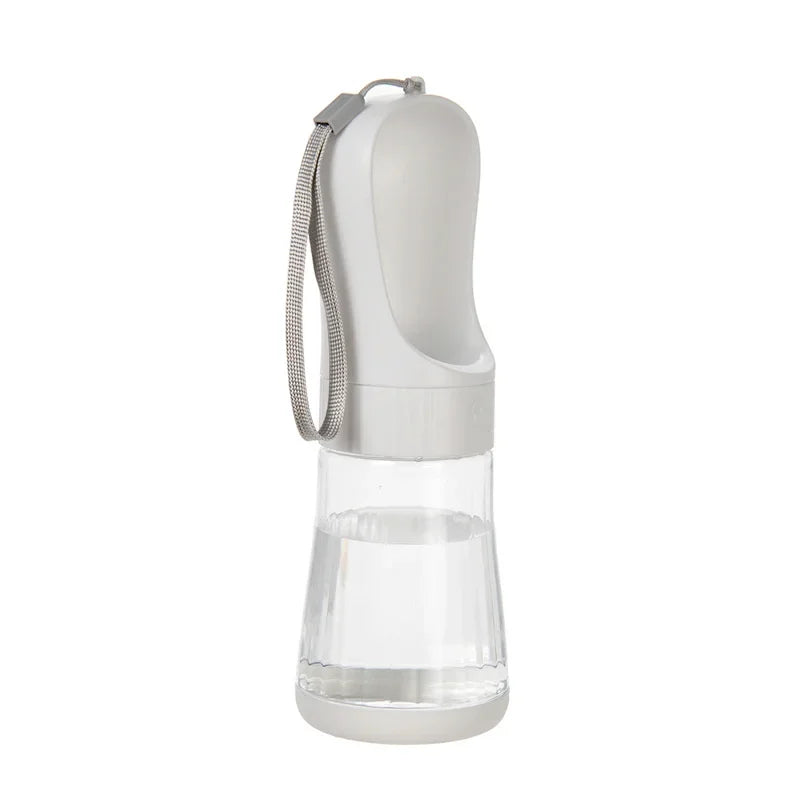 320ML Portable Dog Water Bottle With Food Container Travel 2 in 1 Pet Water Dispenser
