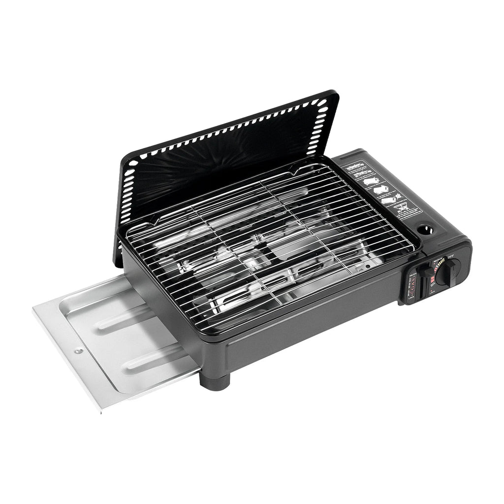 Portable Camping Grill Gas Stove Butane Gas Stove For Camping, Traveling, Trekking  0.25-0.3mpa 41.5*28*11cm