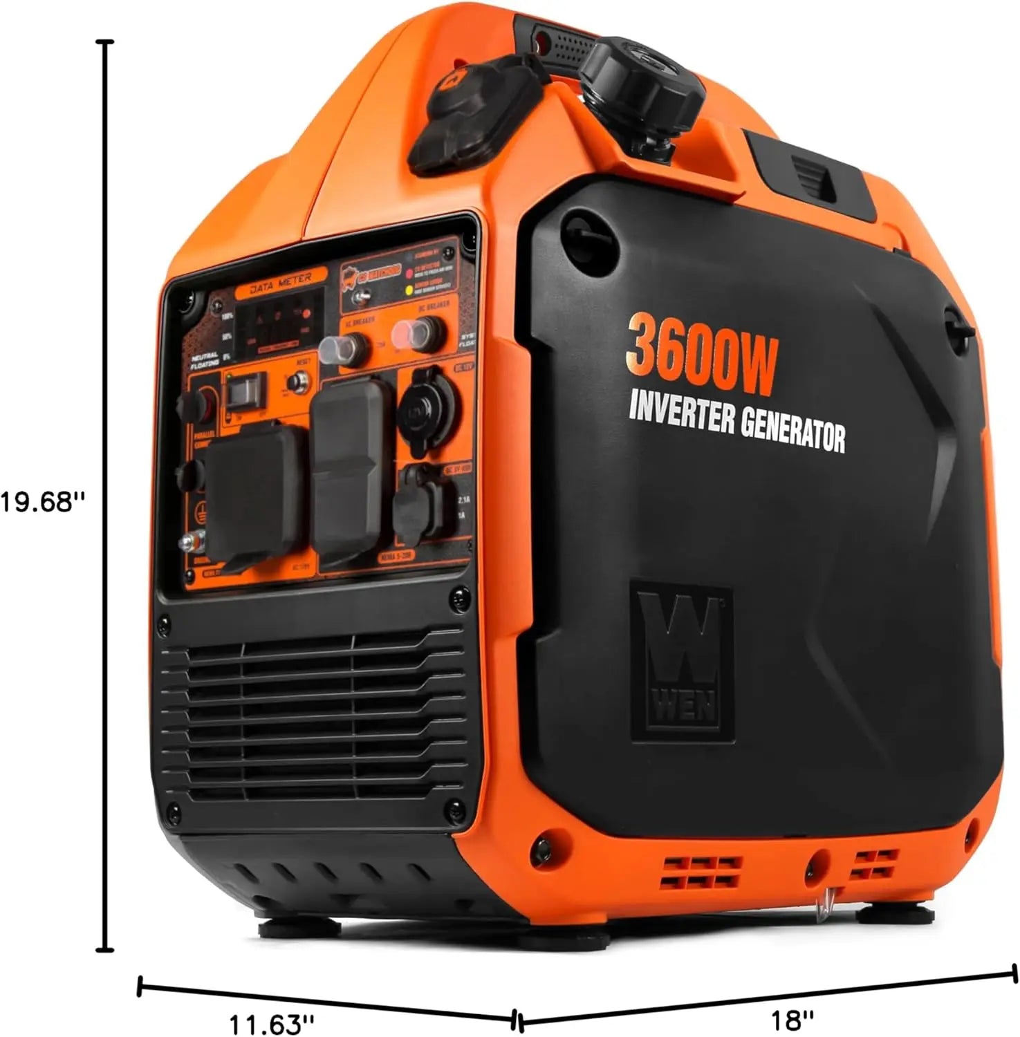 Dual Fuel RV-Ready Portable Inverter Generator