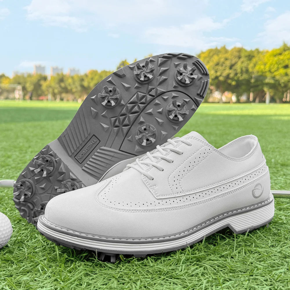New Golf Shoes Spikes Men Size 7-14 Golf Sneakers Walking Footwears for Golfers