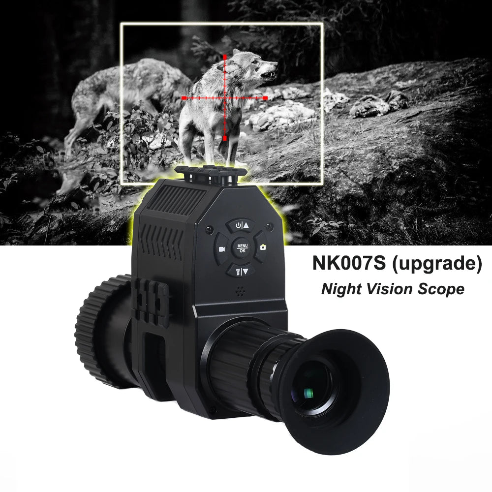 Digital Night Vision Riflescope Monocular HD 1080P 8X Zoom 850NM Infrared 200M Night Vision