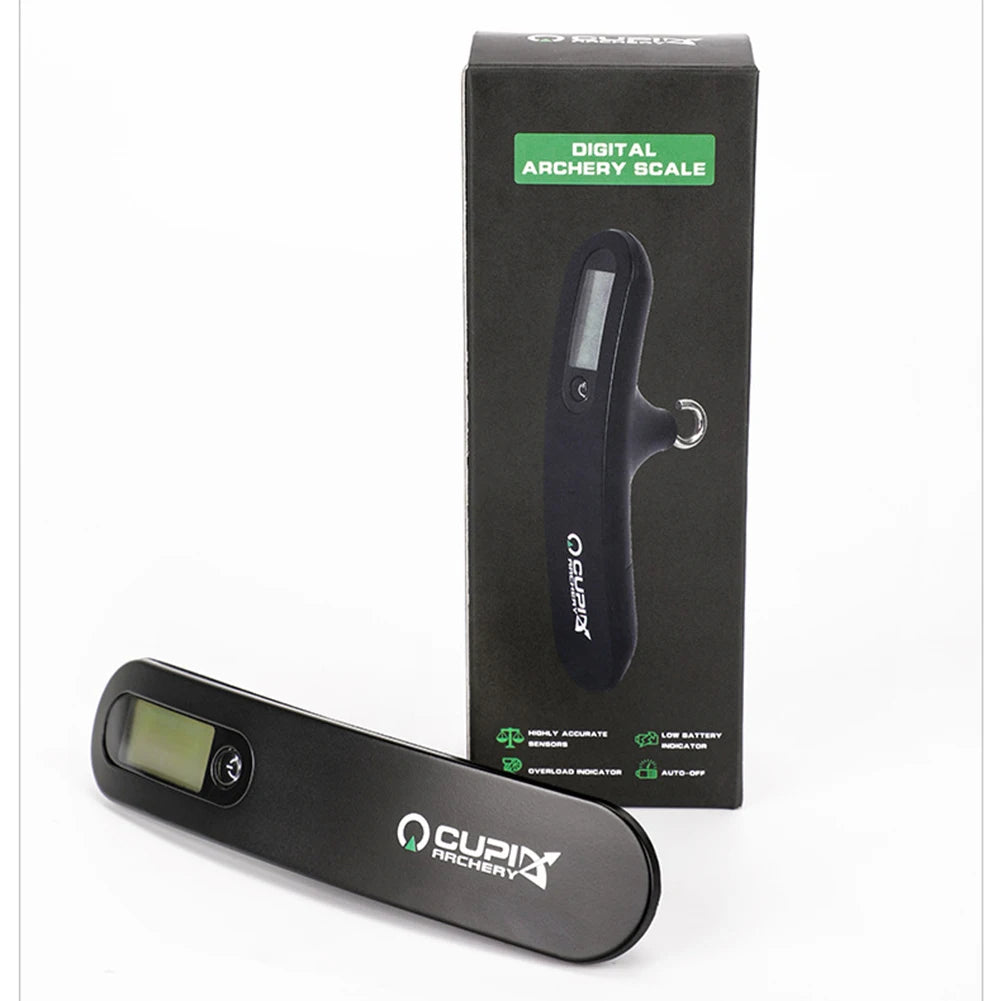 Archery Compound Recurve Bow Scale Portable Electronic Weighing Device LED Display Measuring Instrument Test Tool