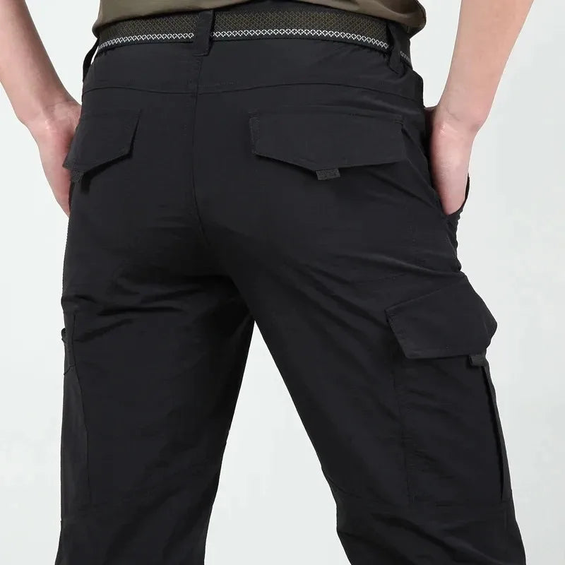 Summer Leisure Light Army Military Pants Men's Outdoor Waterproof Combat Military Camouflage Pants